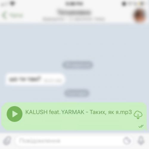 Музыка Kalush - Таких Як Я (feat. Yarmak)