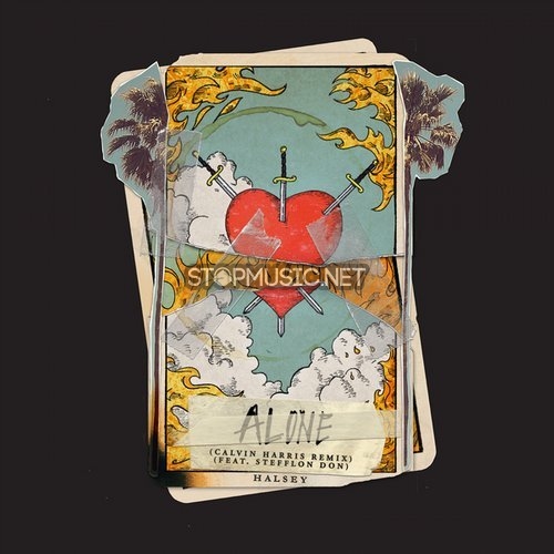 Музыка Halsey feat. Stefflon Don - Alone (Calvin Harris Remix)